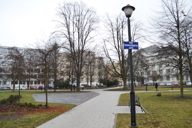 Park Čs. letců. Foto: René Stejskal Park Čs. letců. Foto: René Stejskal
